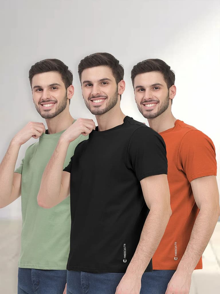Truly Classic Organic Cotton T-shirts - Pack Of 3 — photo 2