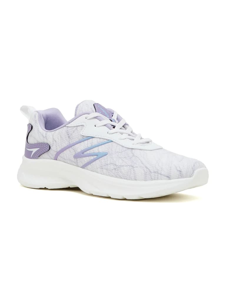 TERRA White Women's Running Shoes — White / 4