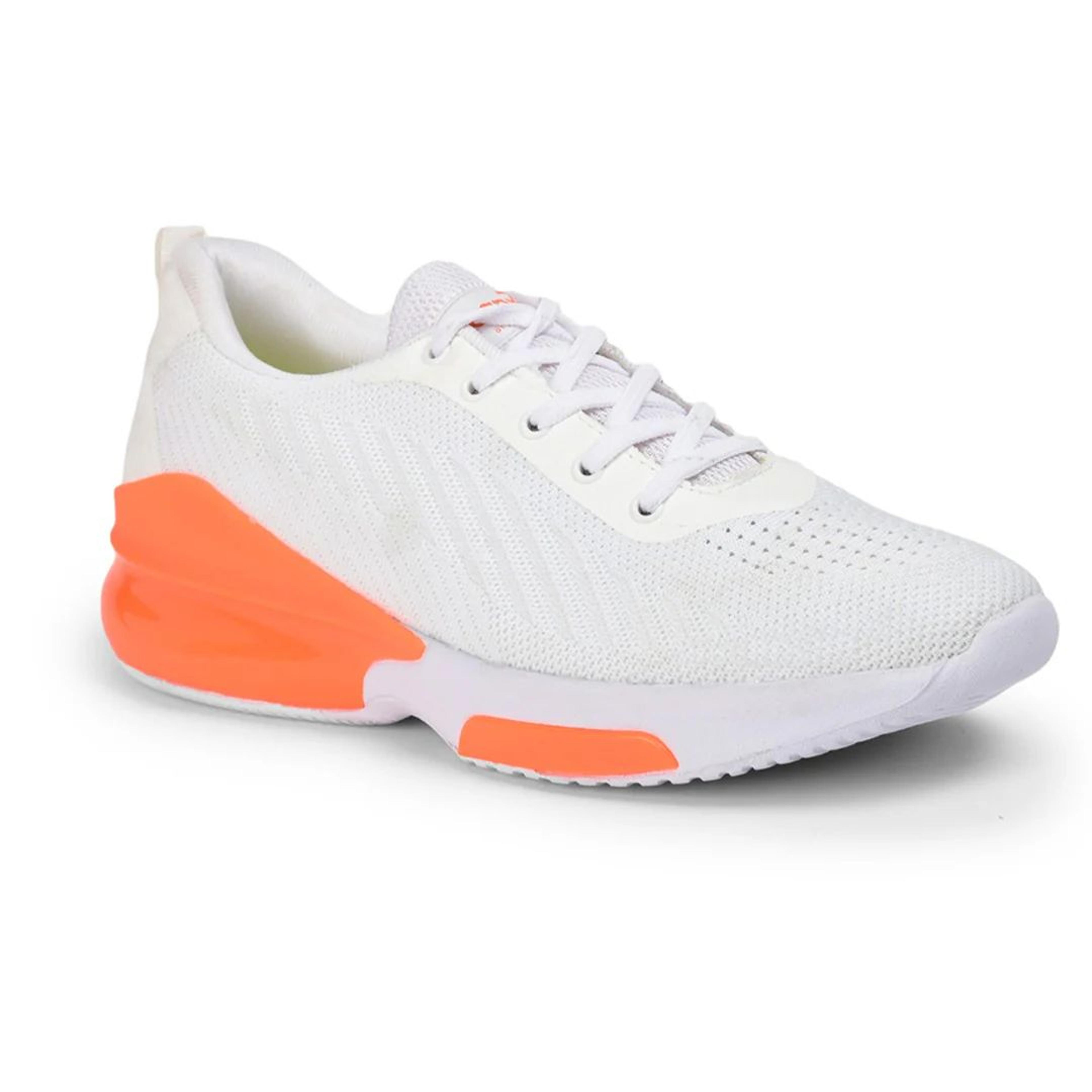 Leap7x VIRAT Men White Sports Lacing Shoes By Liberty