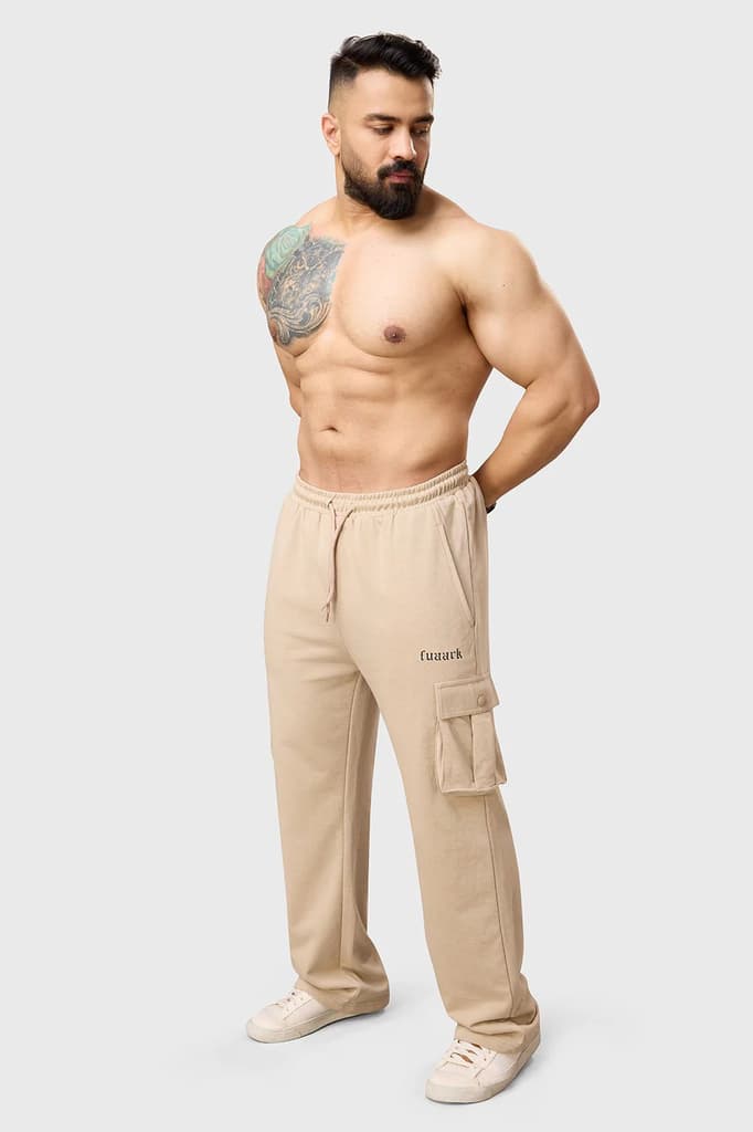Pinnacle Pocket Pants Beige — XS