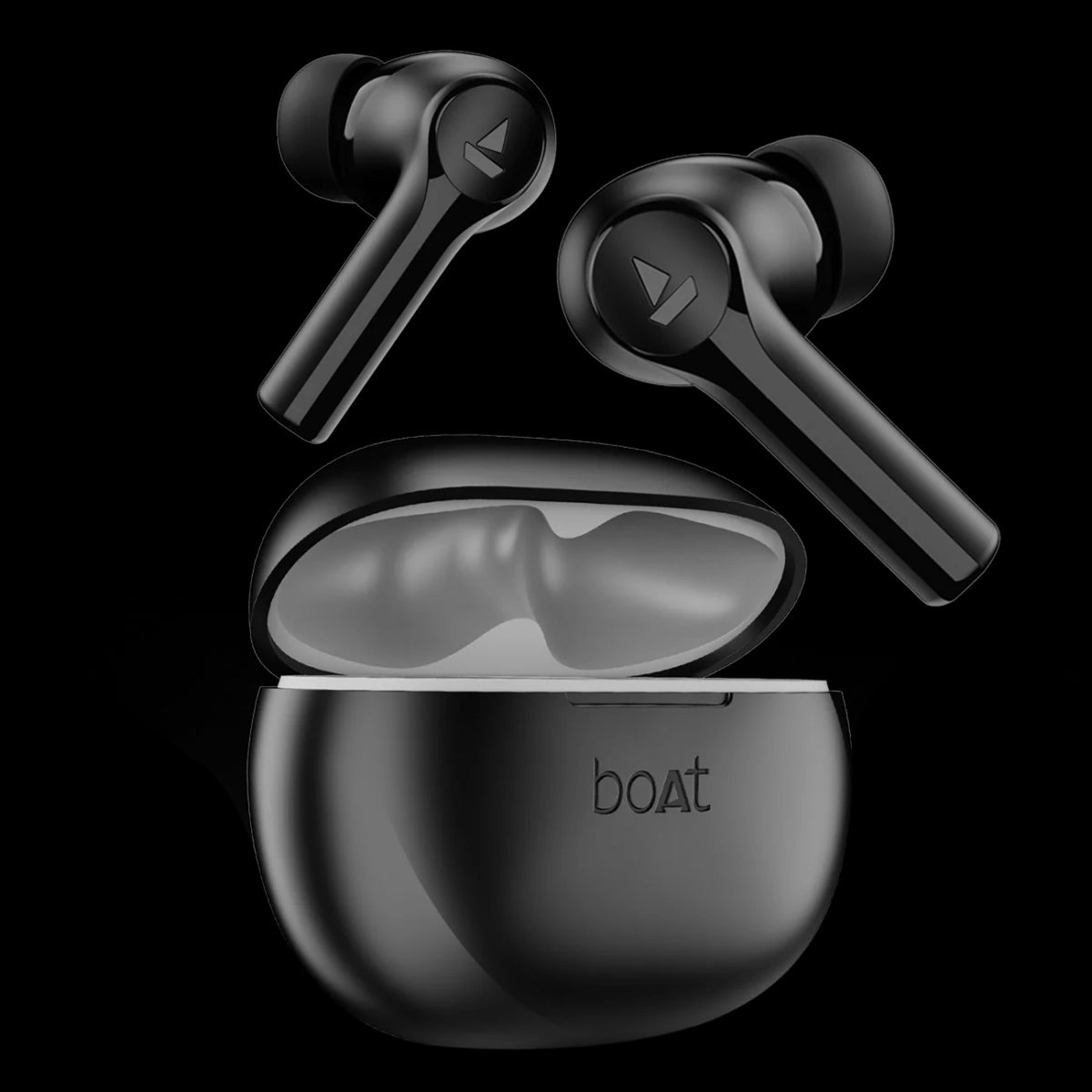 boAt Airdopes Supreme | Wireless Earbuds with 50 Hours Playback, AI ENx™ with Wind Noise Reduction, Cinematic Spatial Audio