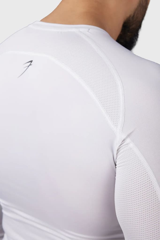 Compression 2.0 Full Sleeves T-shirt White — photo 5