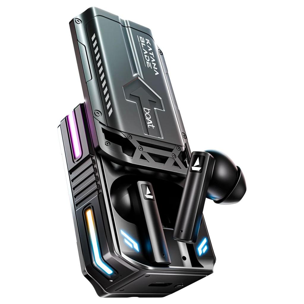 boAt Immortal katana Blade 2.0 | Bluetooth Gaming Wireless Earbuds with BEAST™Mode, Dynamic RGB LEDs, 70 Hours Playback — photo 2