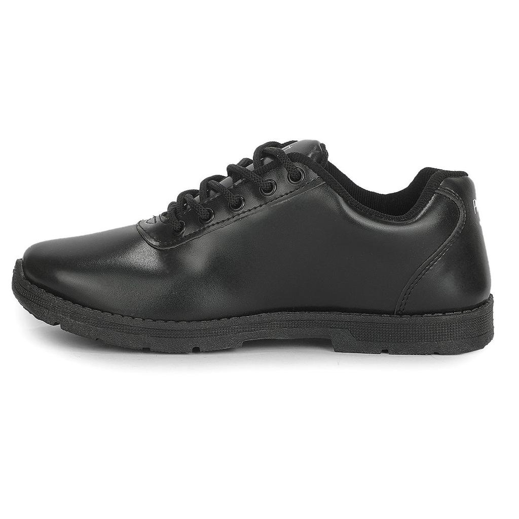 Prefect SMILEWALKE Black Lacing School Shoes For Kids By Liberty — photo 6