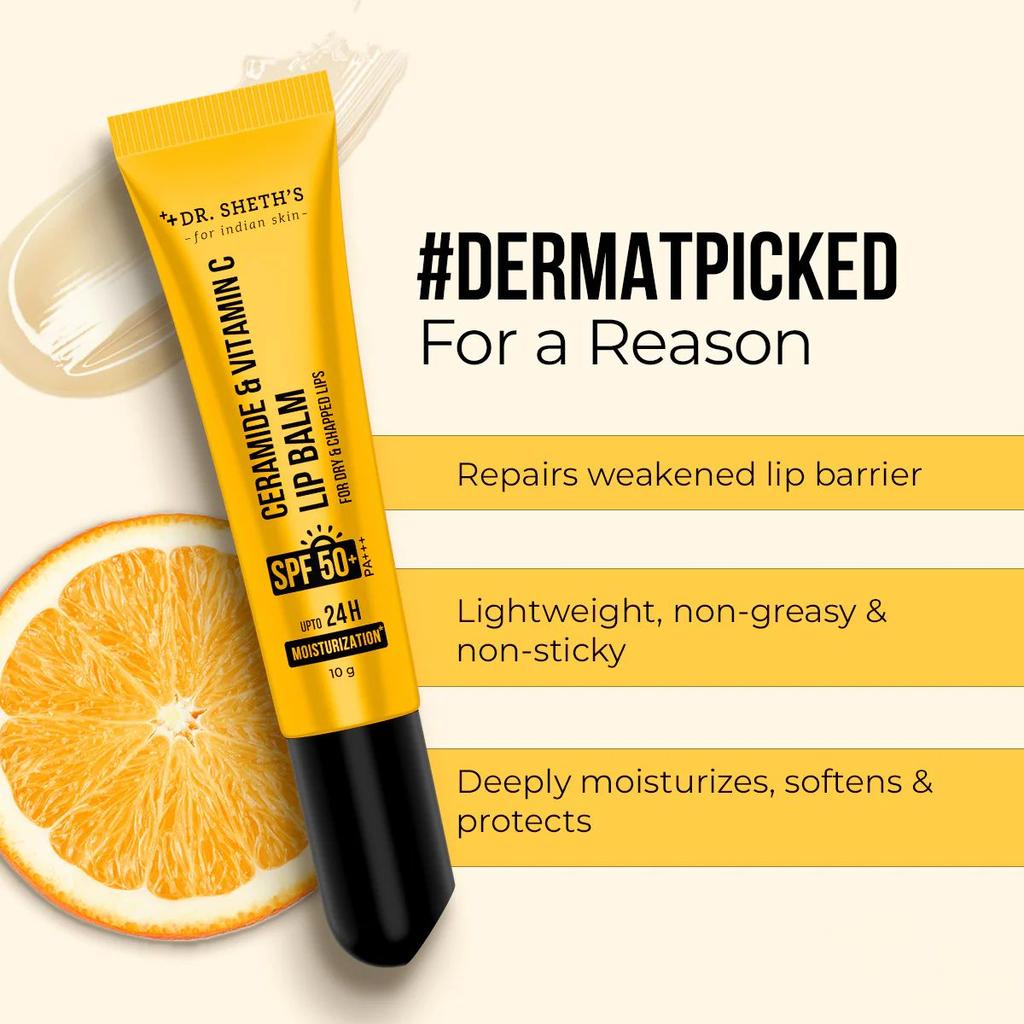 Ceramide & Vitamin C Lip Balm - 10g