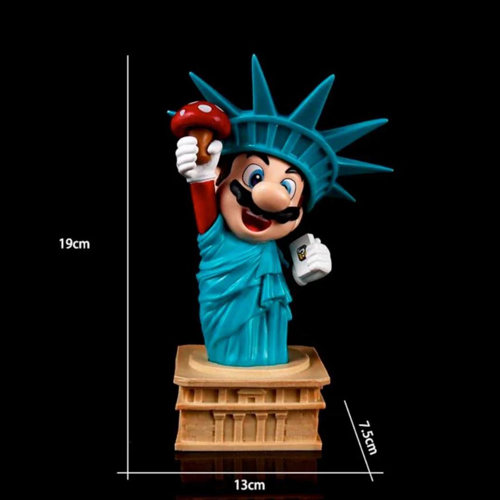 Super Mario Liberty Figure – PVC Crossover Collectible (20cm) — photo 3
