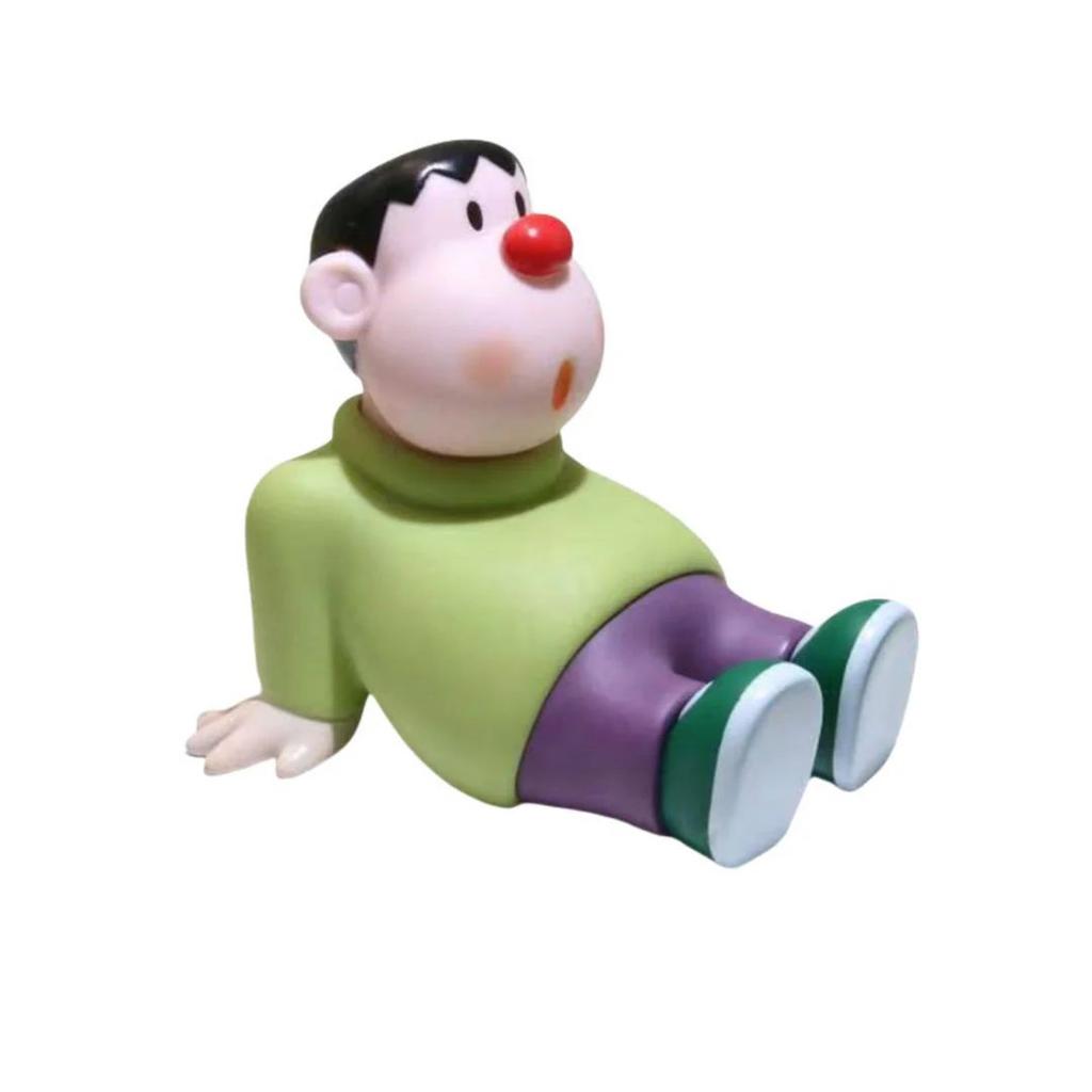 Cute Gian Collectible | Doraemon Gian Figurine — Sitting Gian