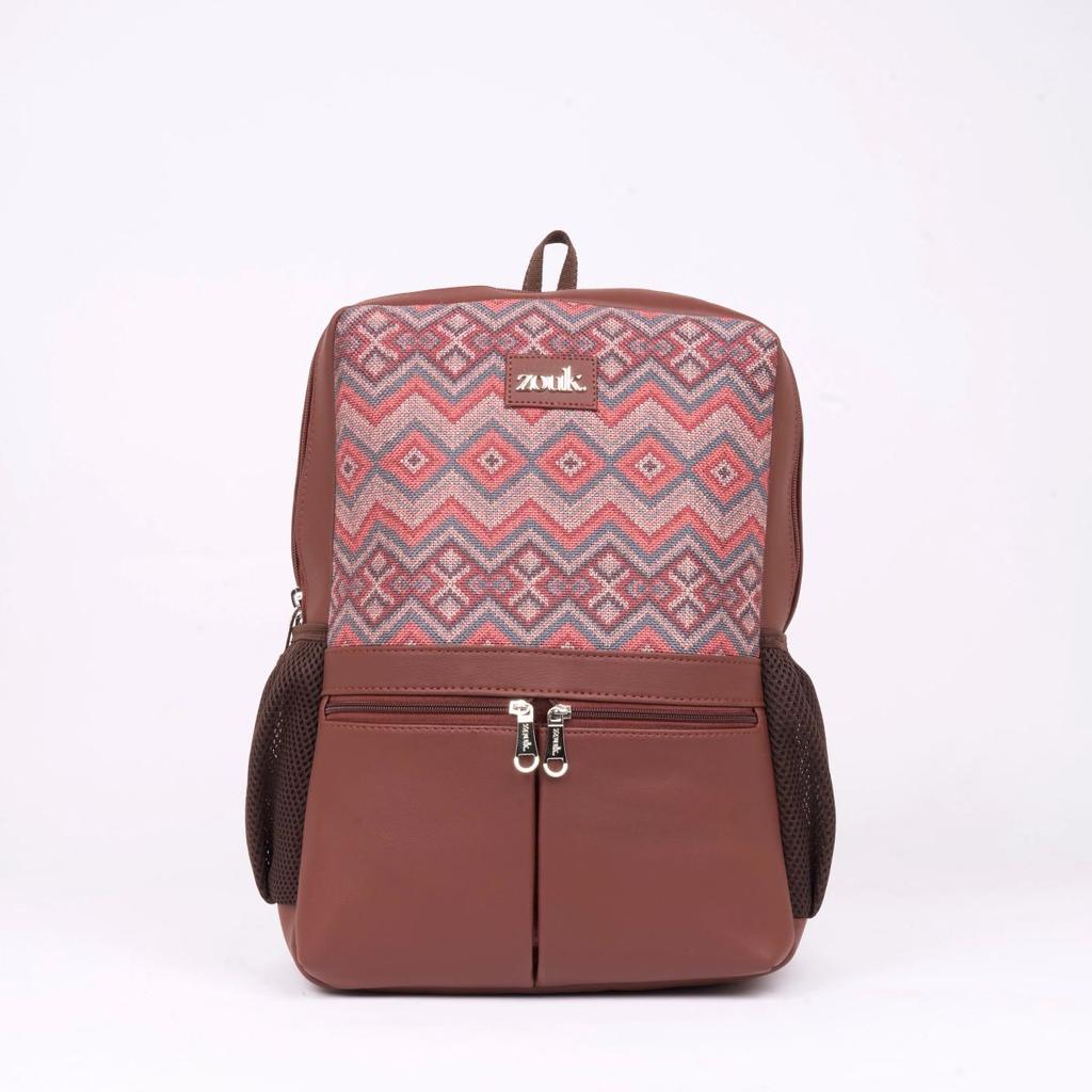 Gwalior Weaves Office Backpack (Brown)