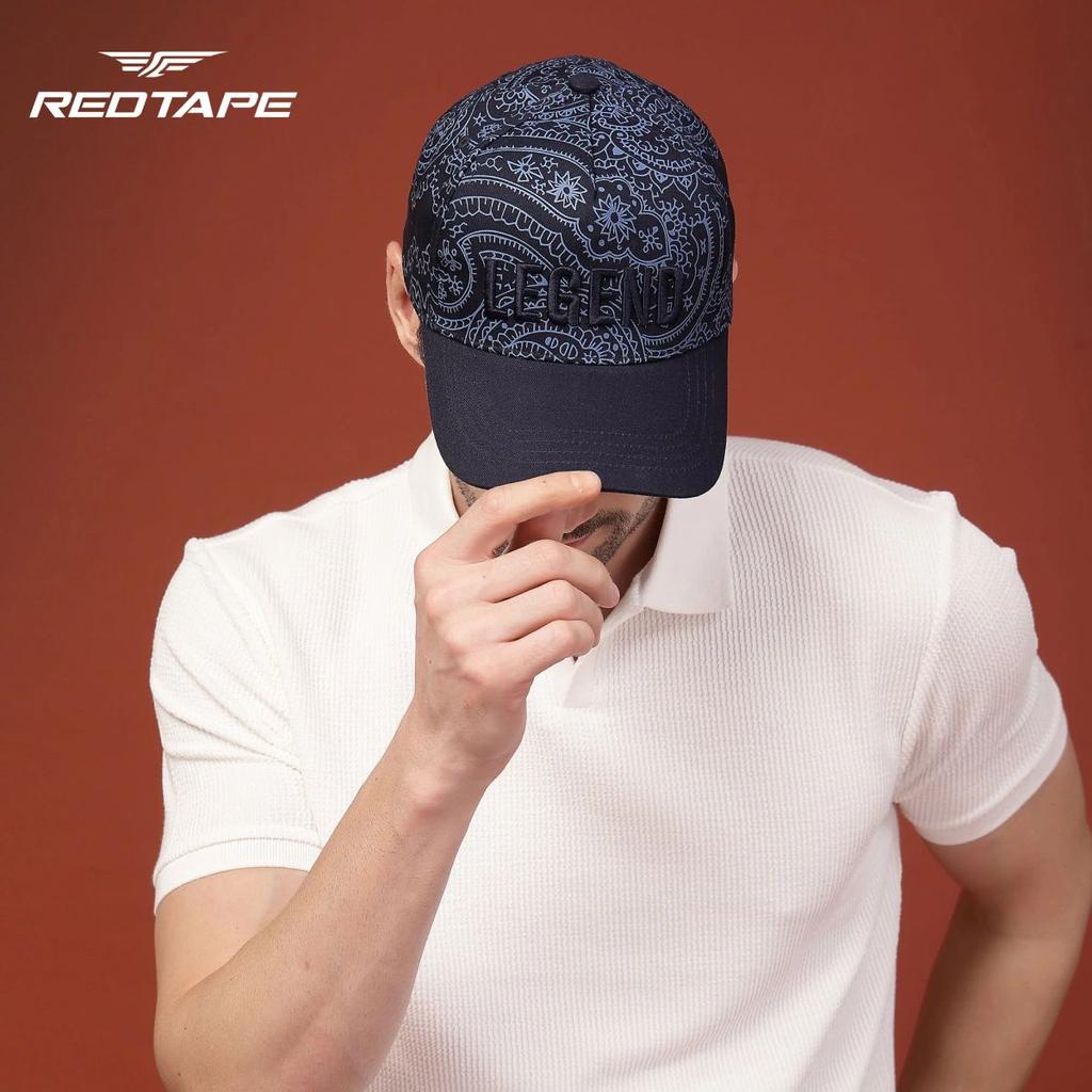 Unisex Blue Solid Cotton Twill Baseball Cap with Adjustable Strap — photo 5