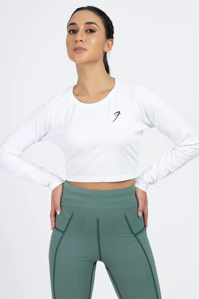 Legacy Crop Top T-shirt White — photo 5