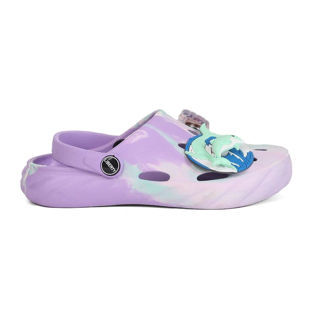 A-HA BEACHWALK6 Purple Casual Clogs Sandals for Kids by Liberty — photo 2