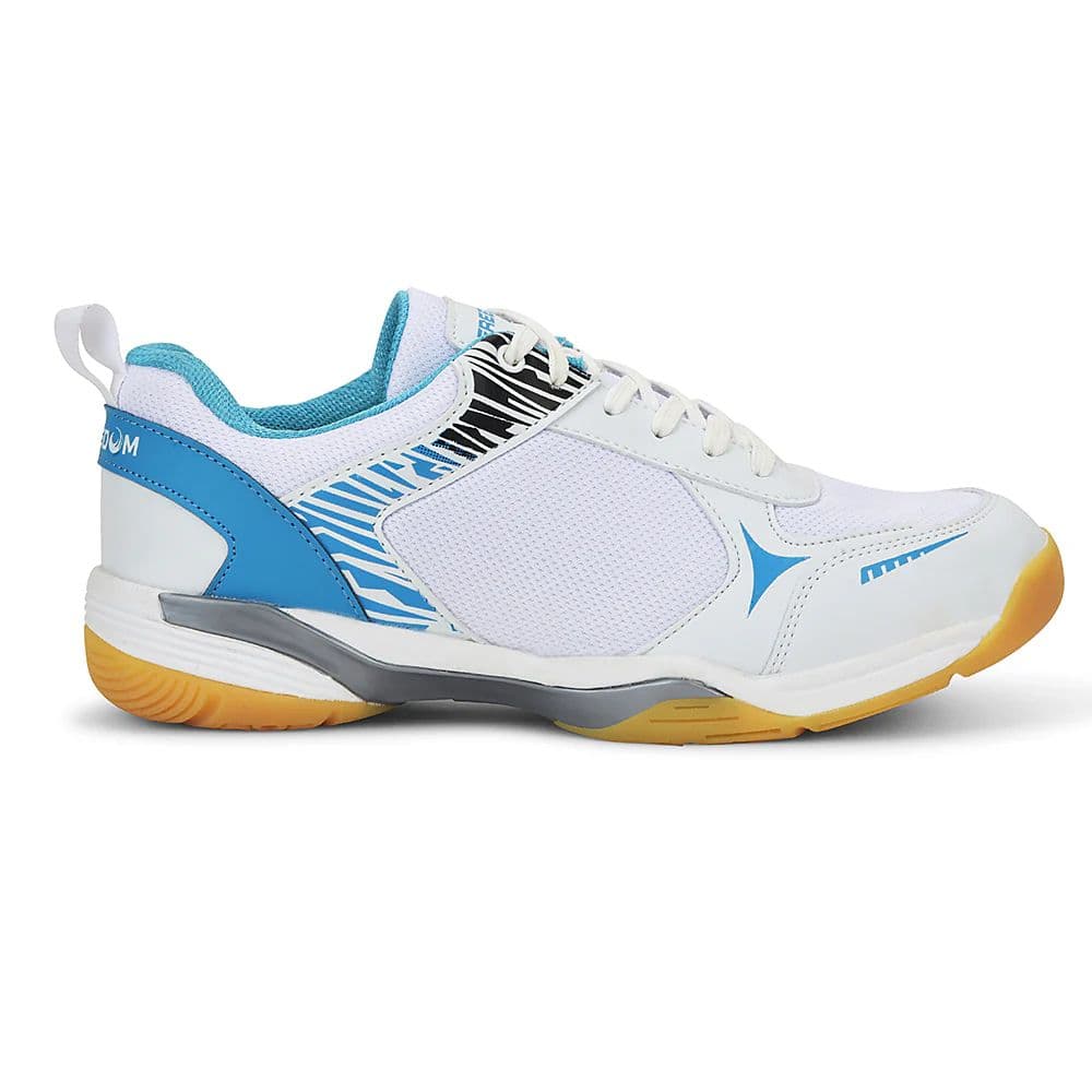 FREEDOM Sky Blue Sports Non-Marking Paddle/Pickleball & Badminton Shoes For Men PLUTO-1 By Liberty — photo 2