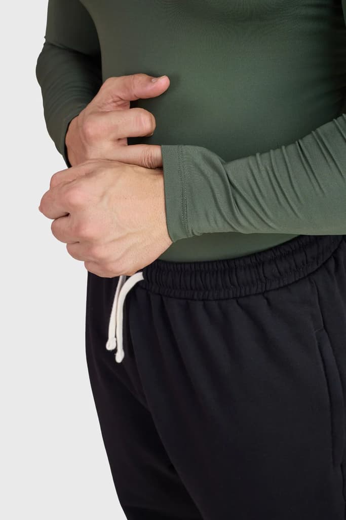 Compression Fullsleeves T-shirt Olive — photo 6