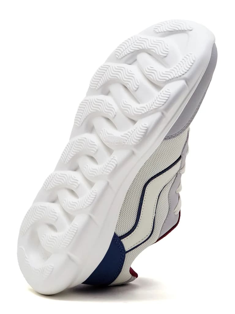 EVARO Off White Men's Running Shoes — photo 4