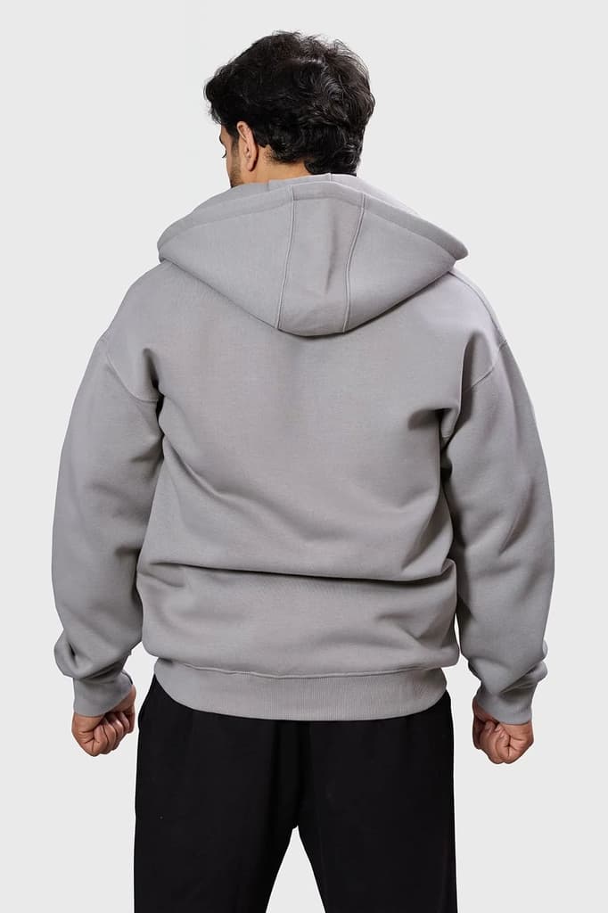 Brookline Oversized Jacket Grey — photo 8