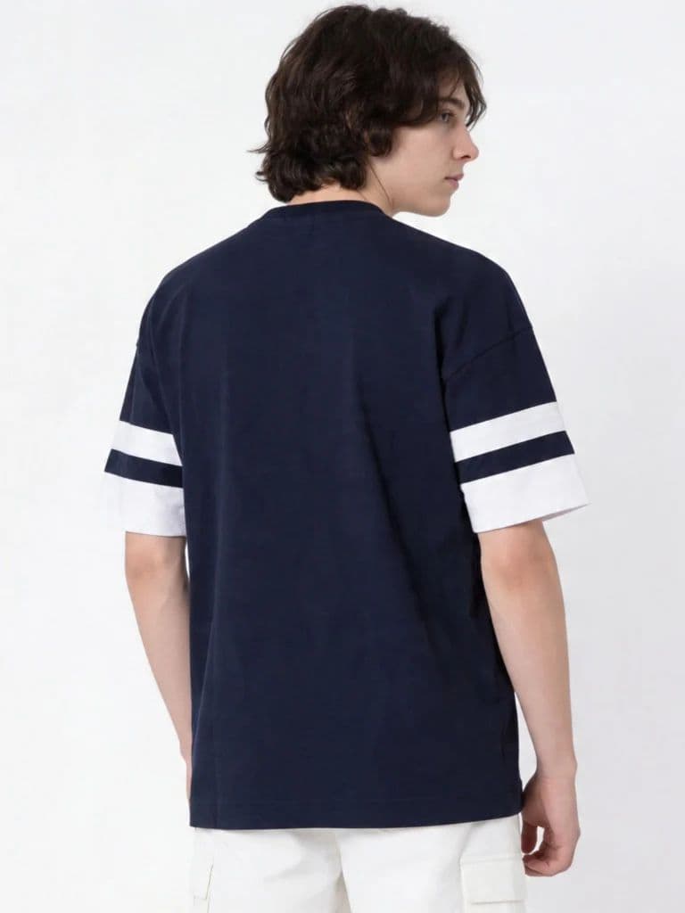 Y&F Kids Boys Black Brooklyn Graphic Print Cotton T-Shirt — photo 2
