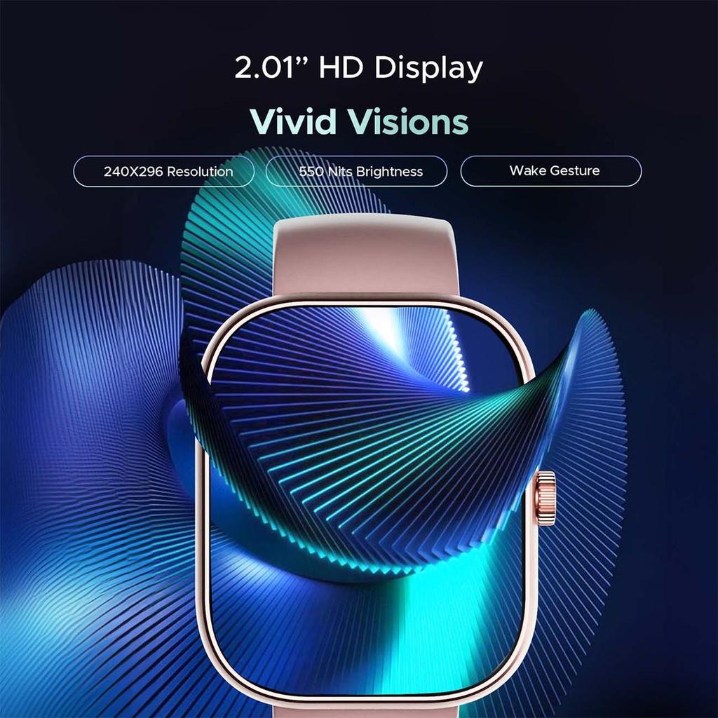 boAt Wave Sigma 3 | Smartwatch with 2.01' Display, BT Calling, 700+ Active Modes, Emergency SOS, Live Sports Updates — photo 8
