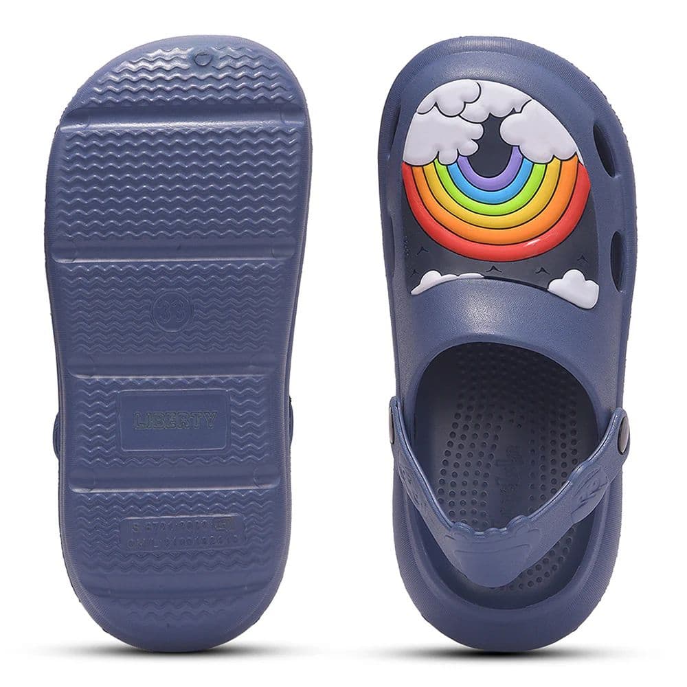 Lucy & Luke VIVO-10 Blue Casual Clogs Sandal for Kids by Liberty — photo 4