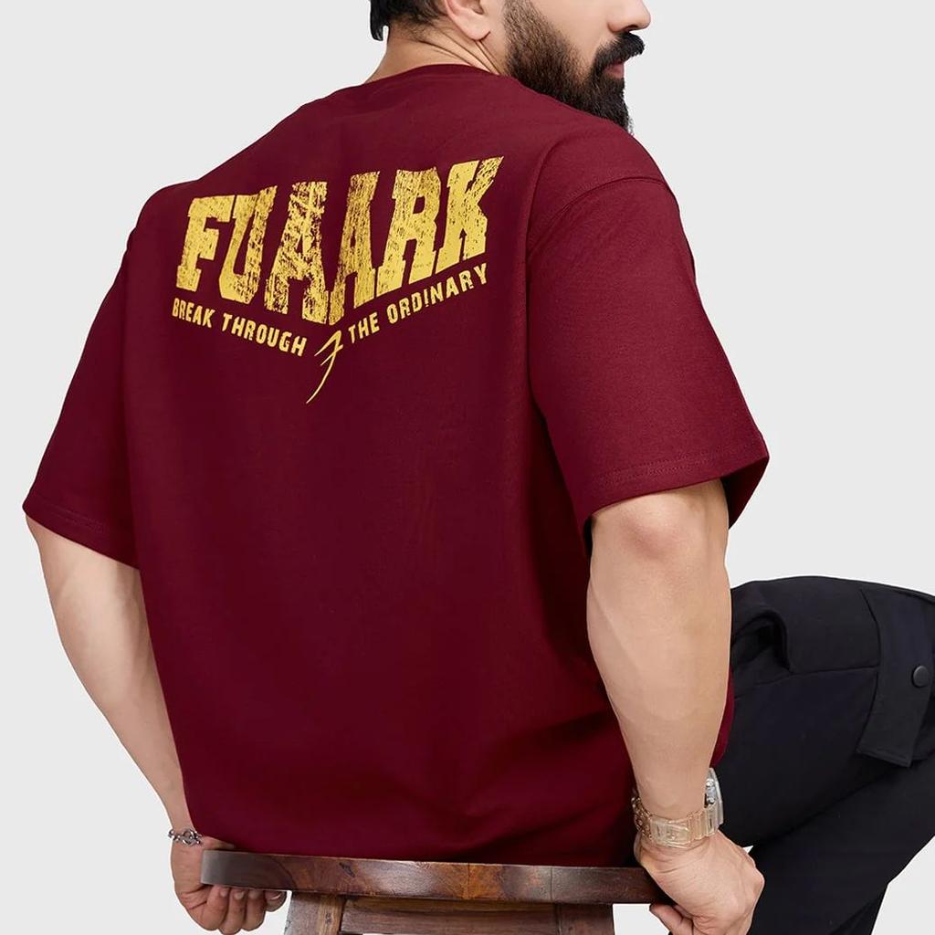 Trendsetter Oversized T-shirt Maroon