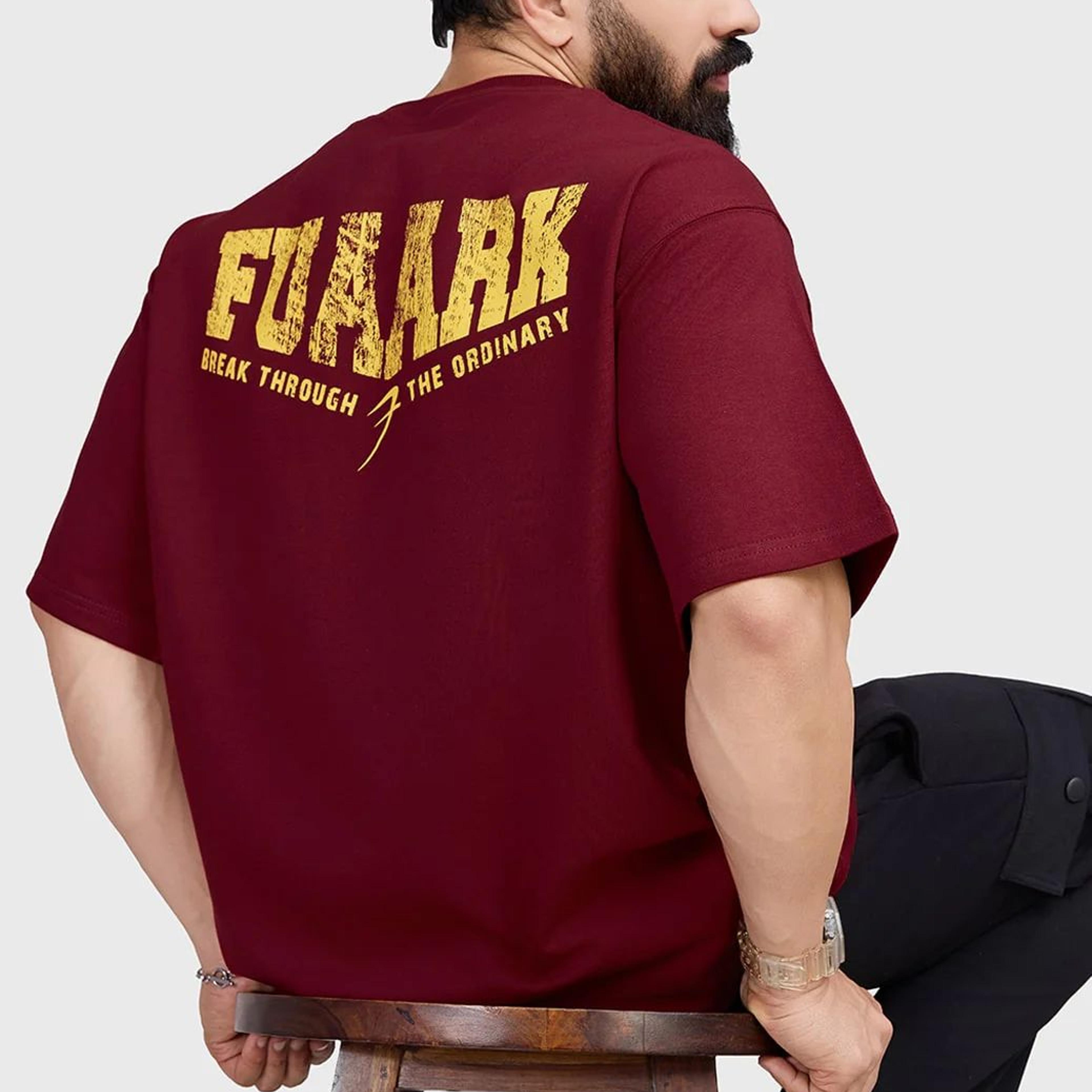 Trendsetter Oversized T-shirt Maroon