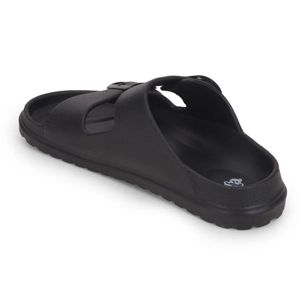 A-HA Black Casual Flat Sandal For Men COMMIT By Liberty — photo 6