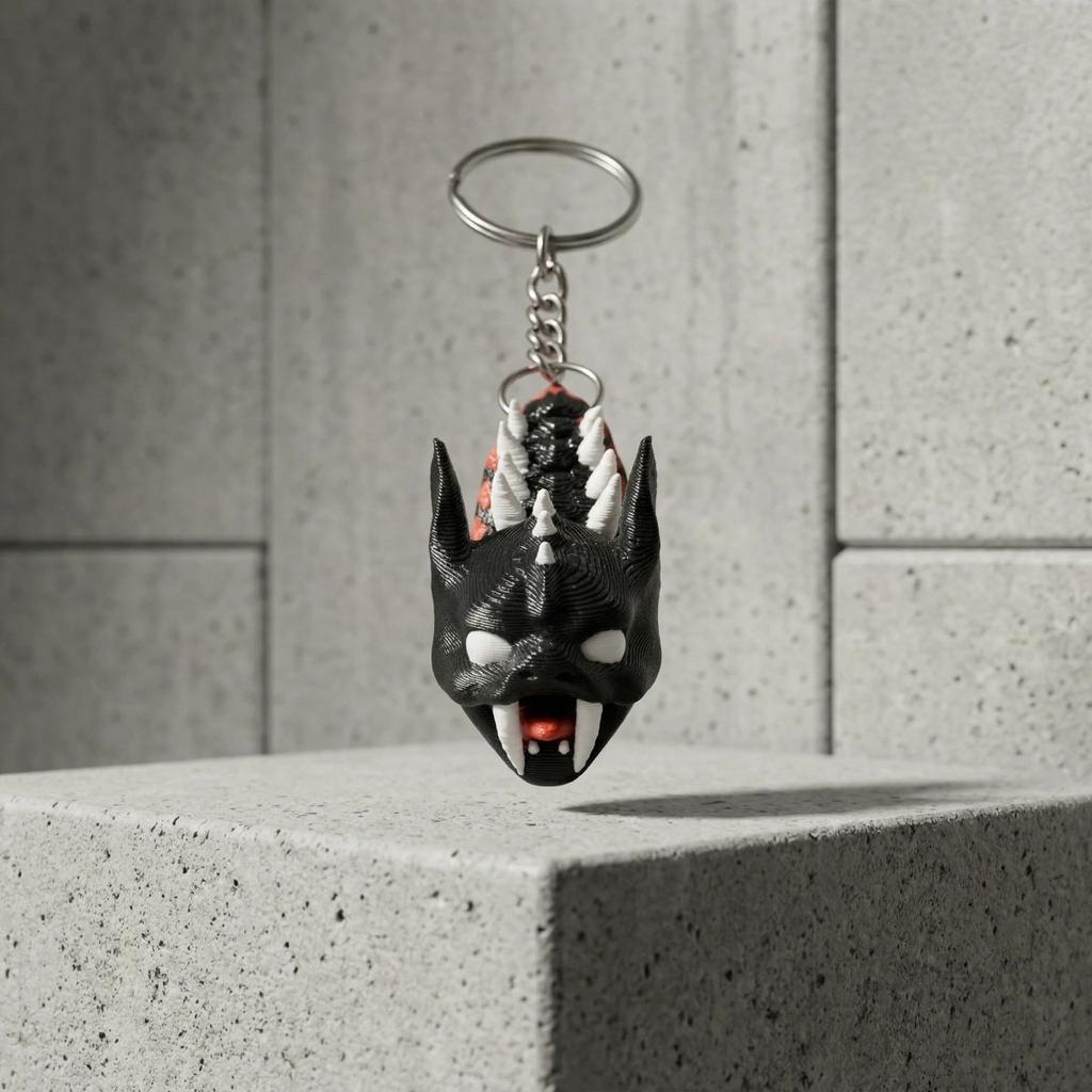 Baby Dragon Keychain