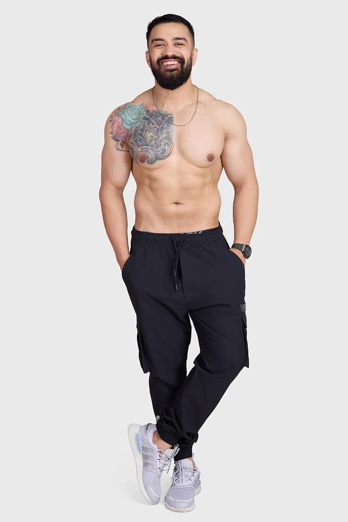 Script Cargo Joggers Black — photo 2