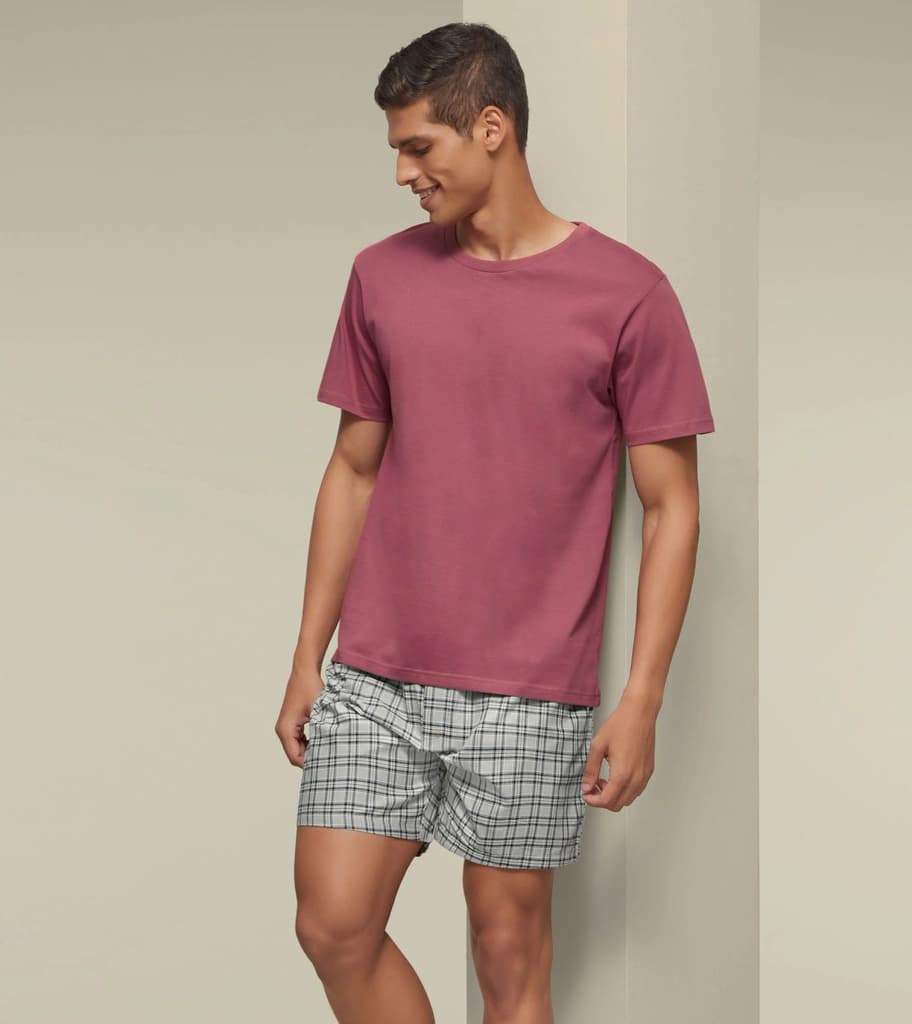 Checkmate Combed Cotton Boxers Steely — photo 5