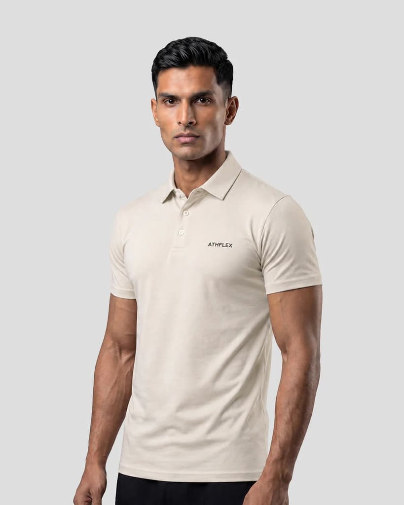 Muscle Fit Polo — M