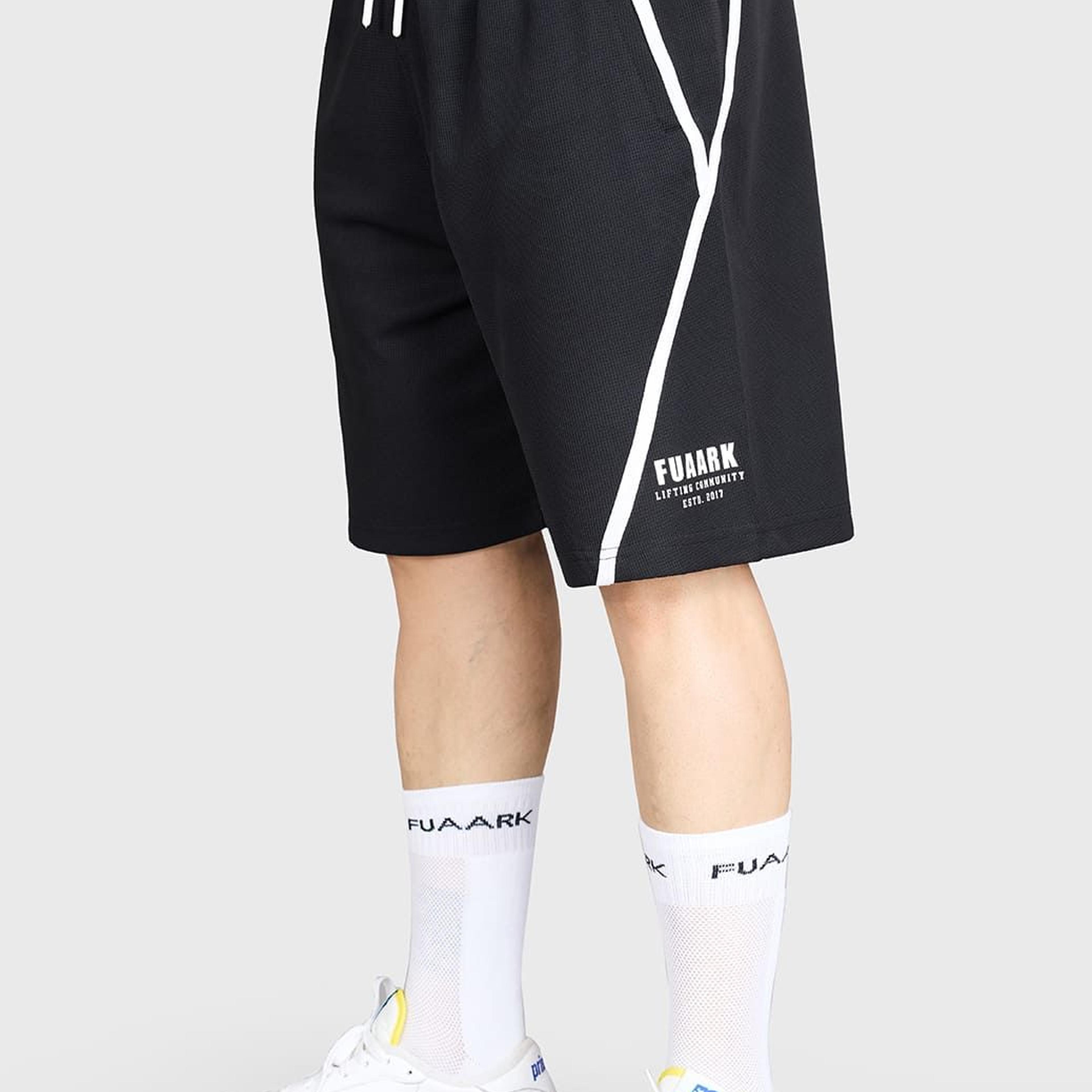 Drip Oversized Shorts Black