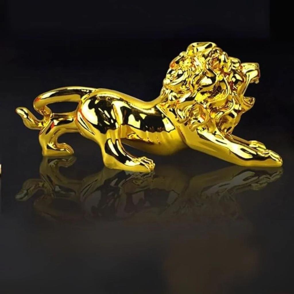 Resin Wild Cat Sculpture | Luxury Home Décor & Office Showpiece — photo 3