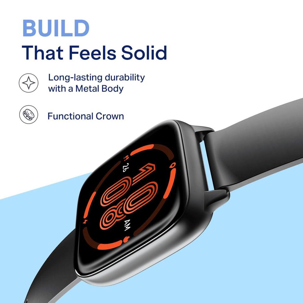 boAt Storm Verge | Smartwatch with 1.72" Ultra HD Display, Premium Metal Build & Advanced Bluetooth Calling — photo 2