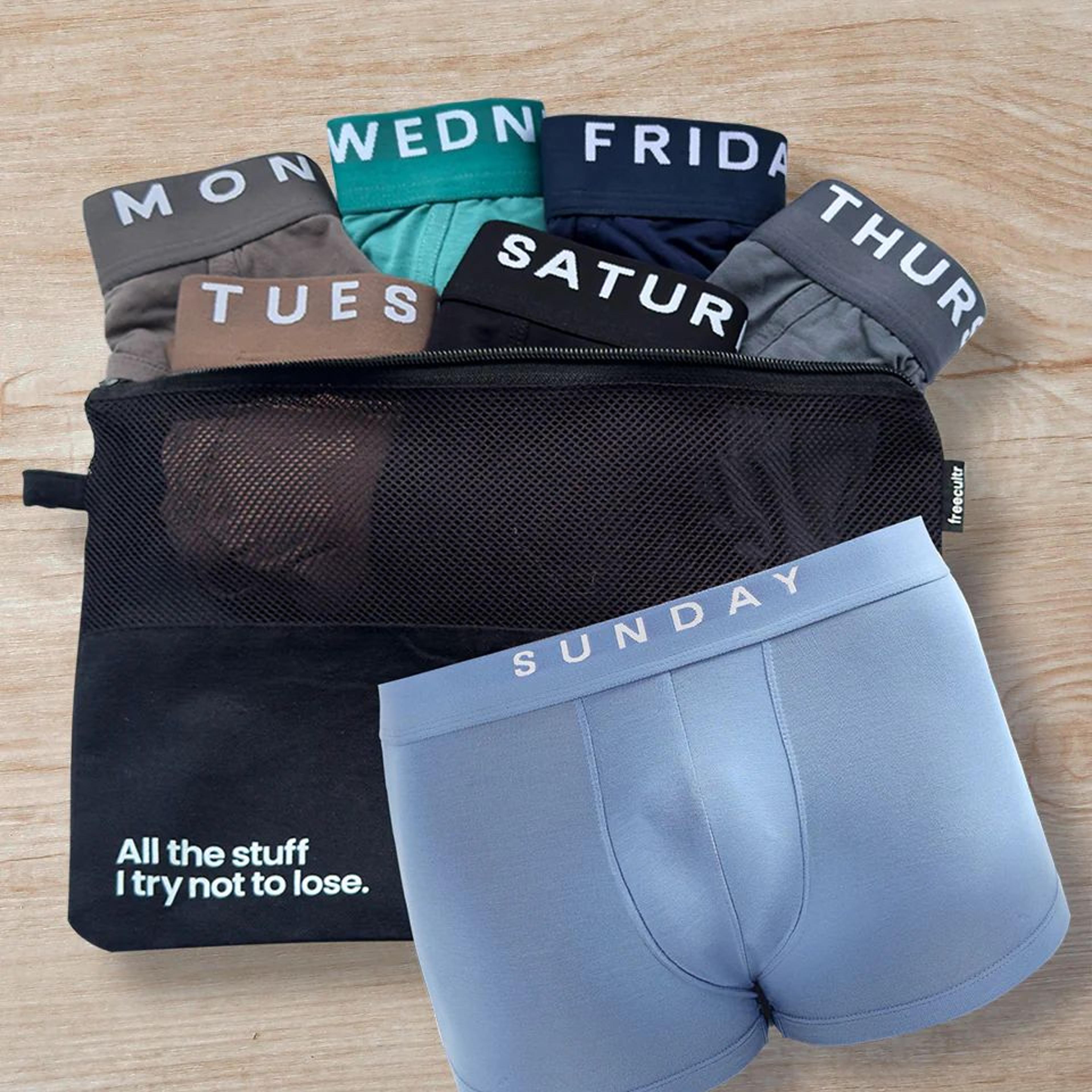 Everyday Expression | Men's Micro-Modal Trunks | Pack Of 7