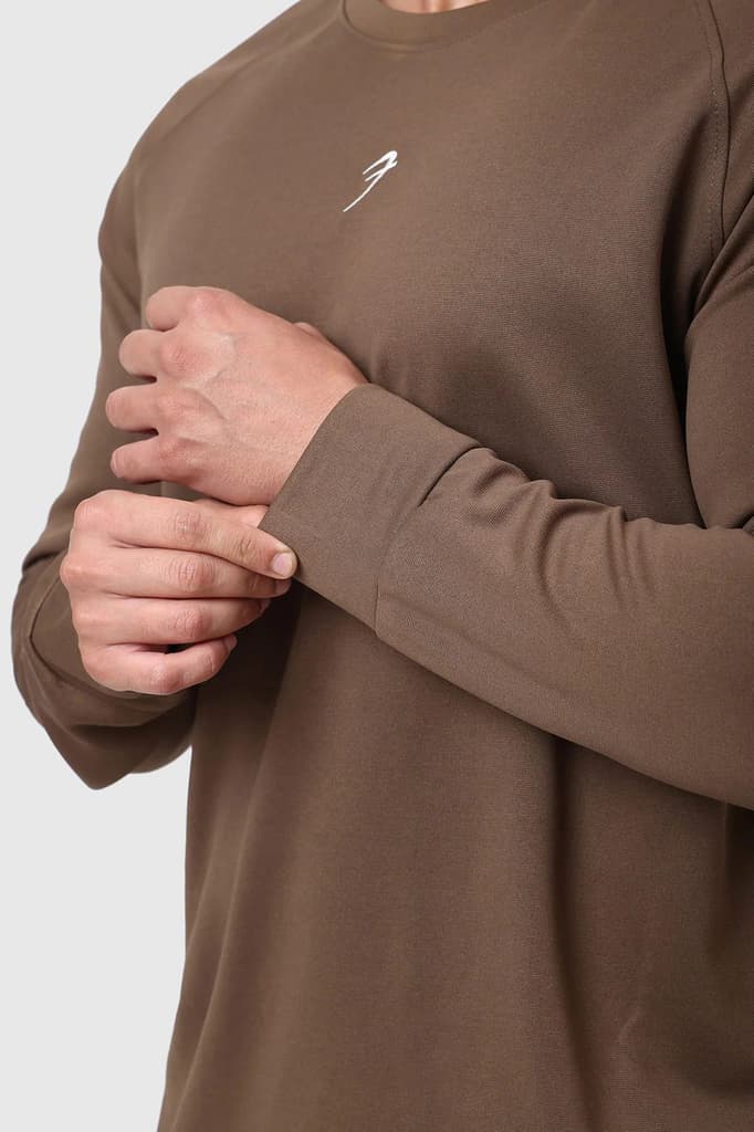 Polish Sweatshirt Brown — photo 3