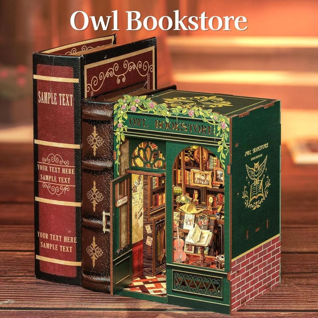 DIY Book Nook Kit | Renaissance-Inspired Miniature Model with LED — photo 2