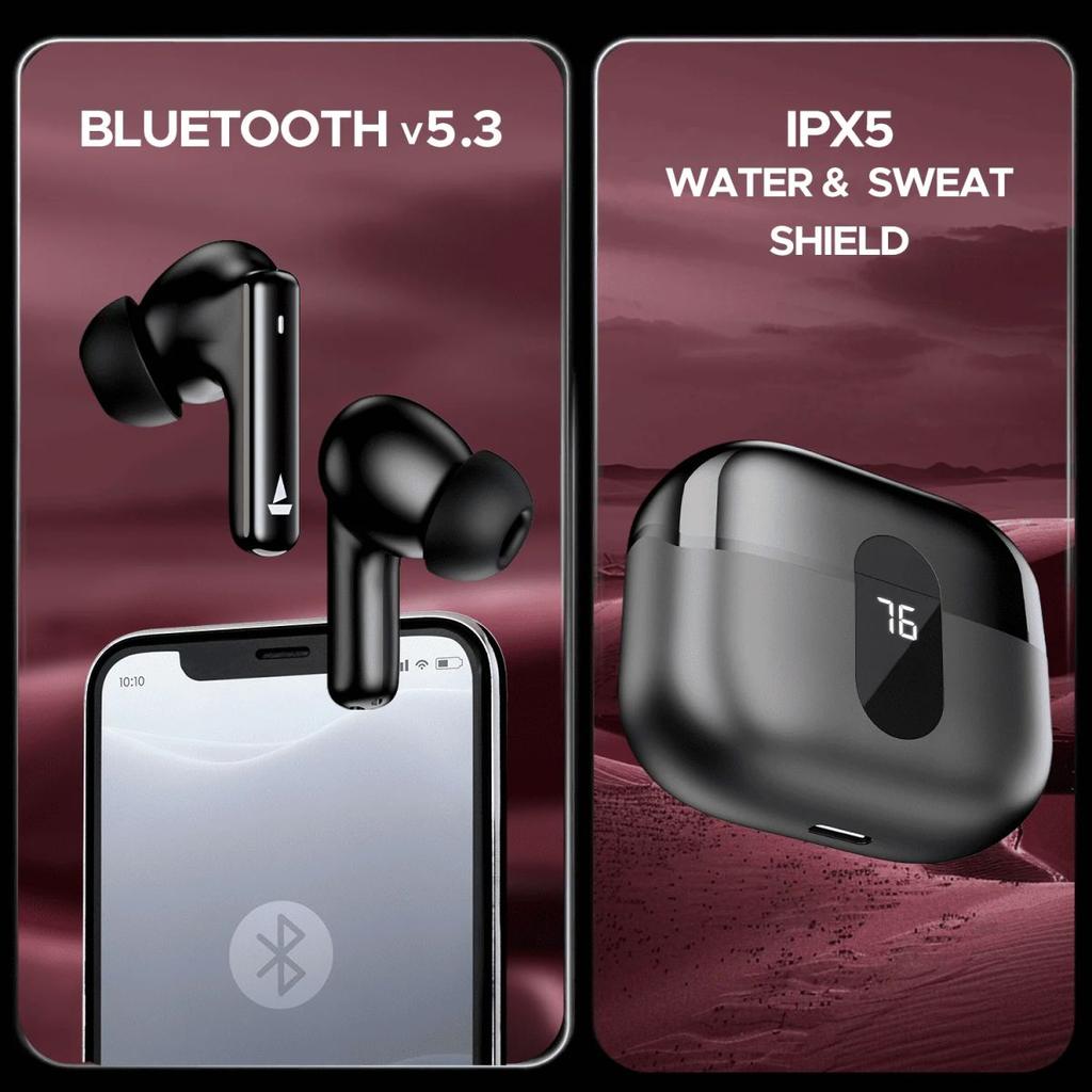 boAt Airdopes Plus 318 | Wireless Earbuds with 100 Hours Playback, 4 Mics with ENx™ Technology, BEAST™ Mode — photo 8