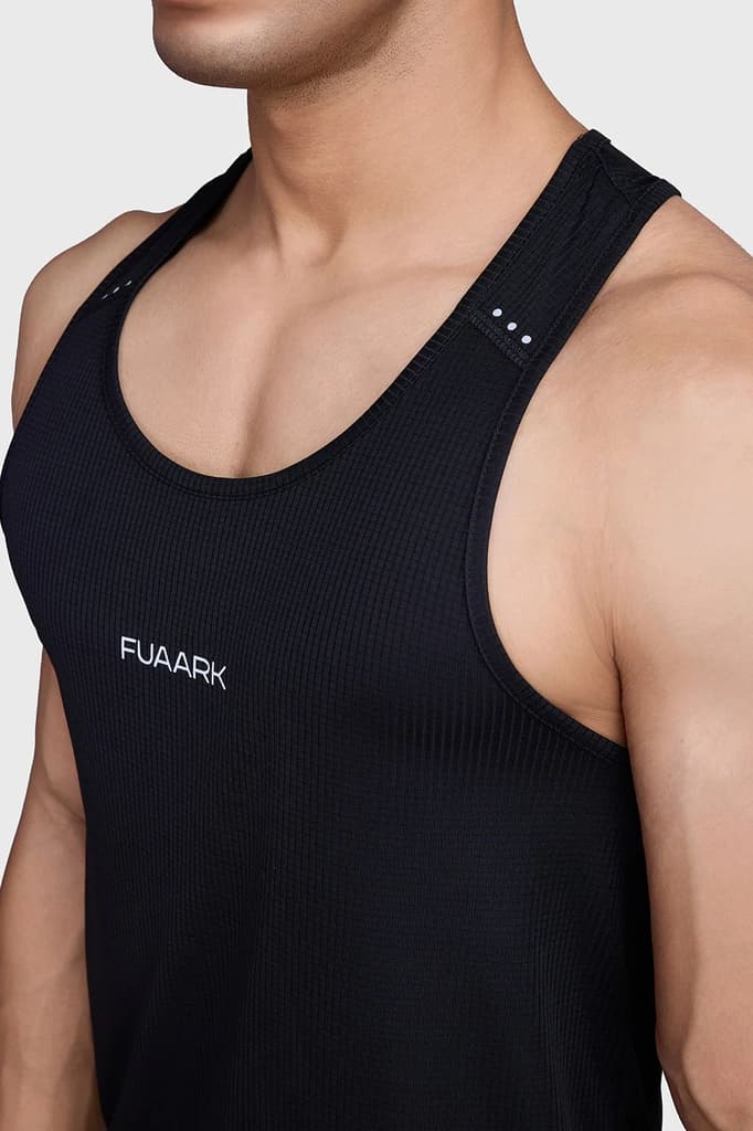 Checks Running Tank Black — photo 3