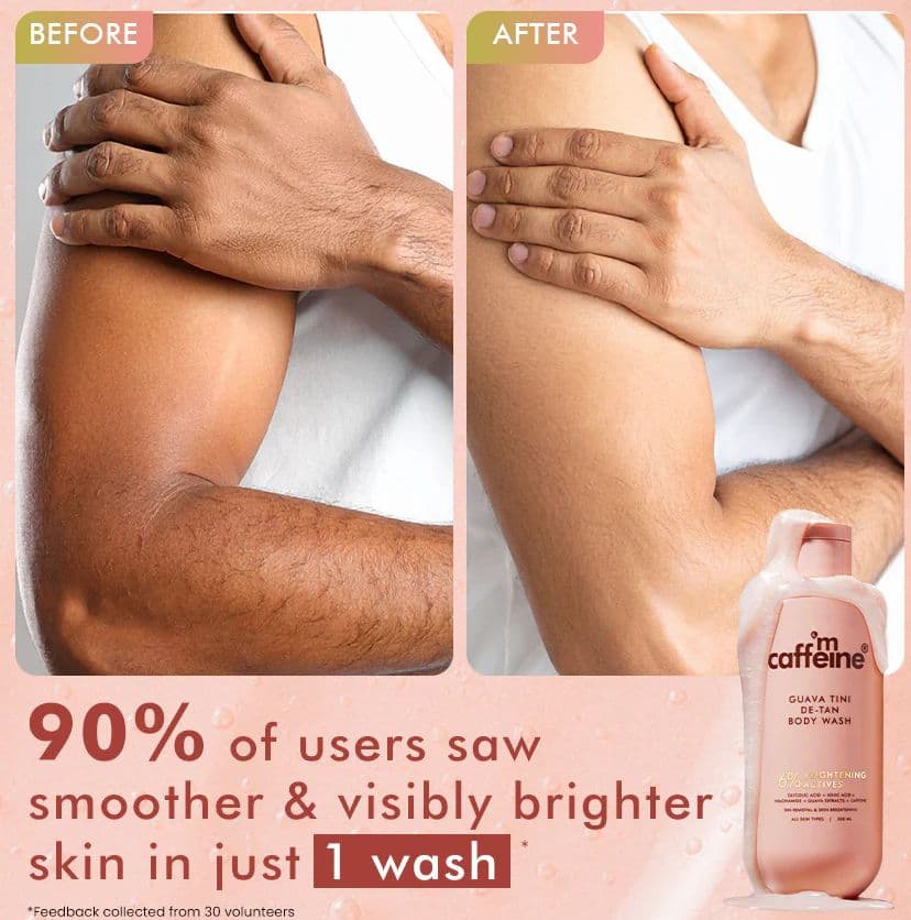 De-Tan & Exfoliating Body Washes (Set of 4)