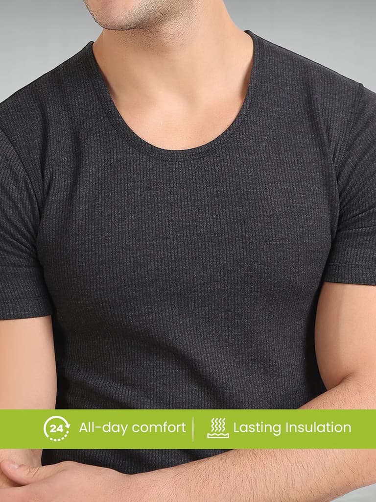 BlazeTech Thermal Set Half Sleeves | Dark Grey — photo 6