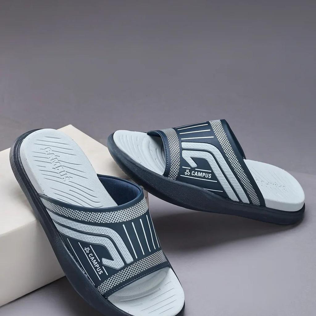 SL-482 Navy Men's Slides