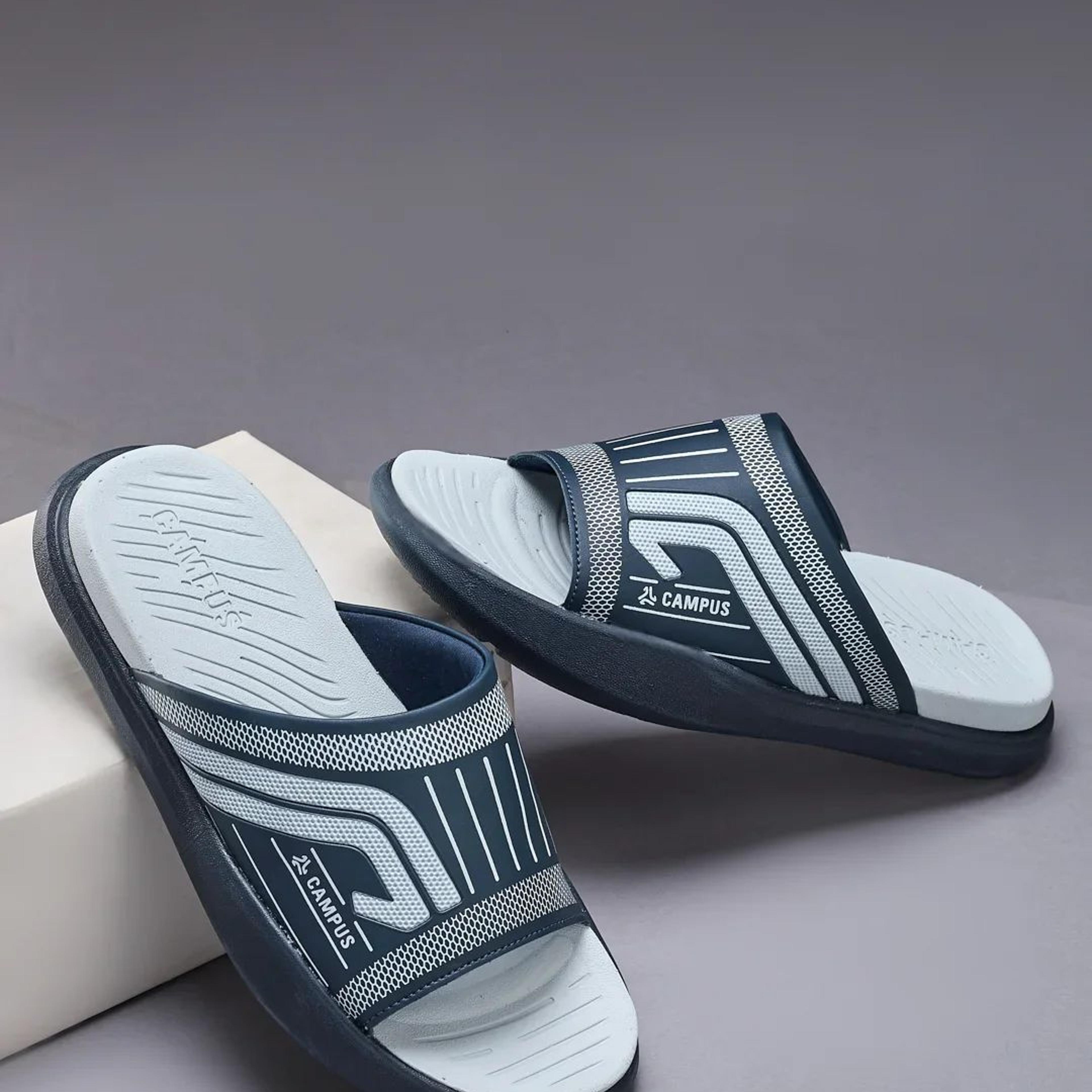 SL-482 Navy Men's Slides