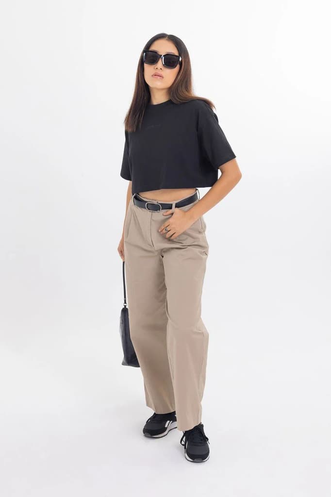 Holy // Womens Cropped Box Fit Tee — photo 2