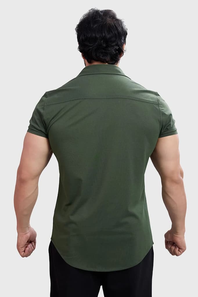 Aero Shirt Olive — photo 6