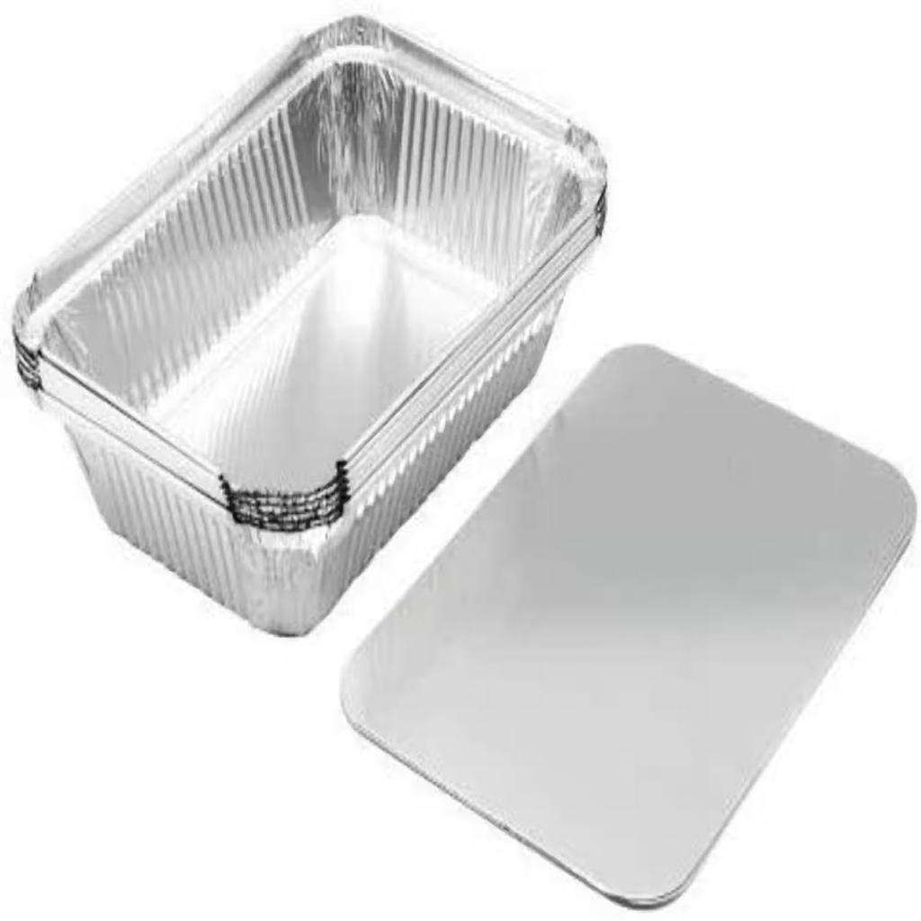 Naturepac Foil Container + Lid | 450 ml | Sturdy & Practical — photo 2