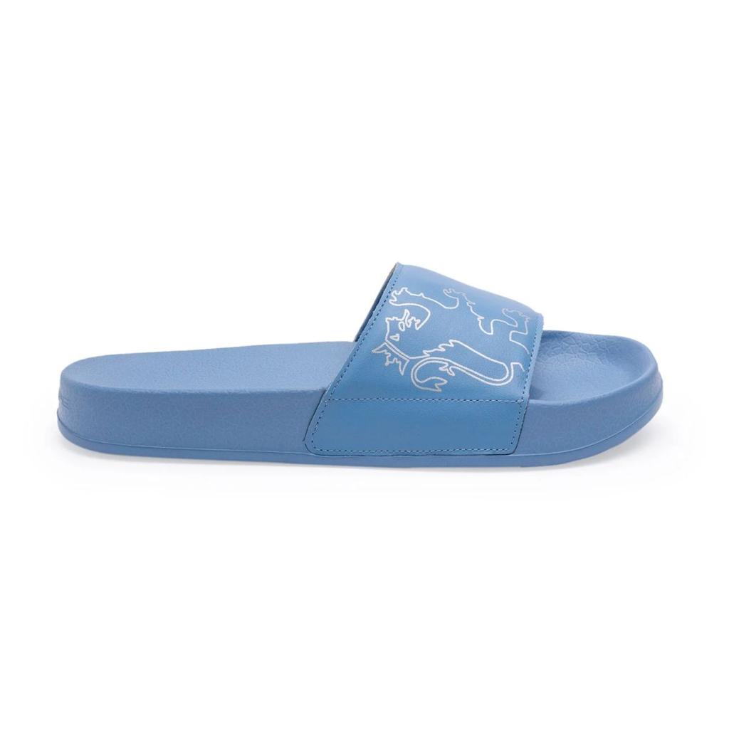 Womens Sliders in Slate Blue | Casual Pool Sliders — photo 2