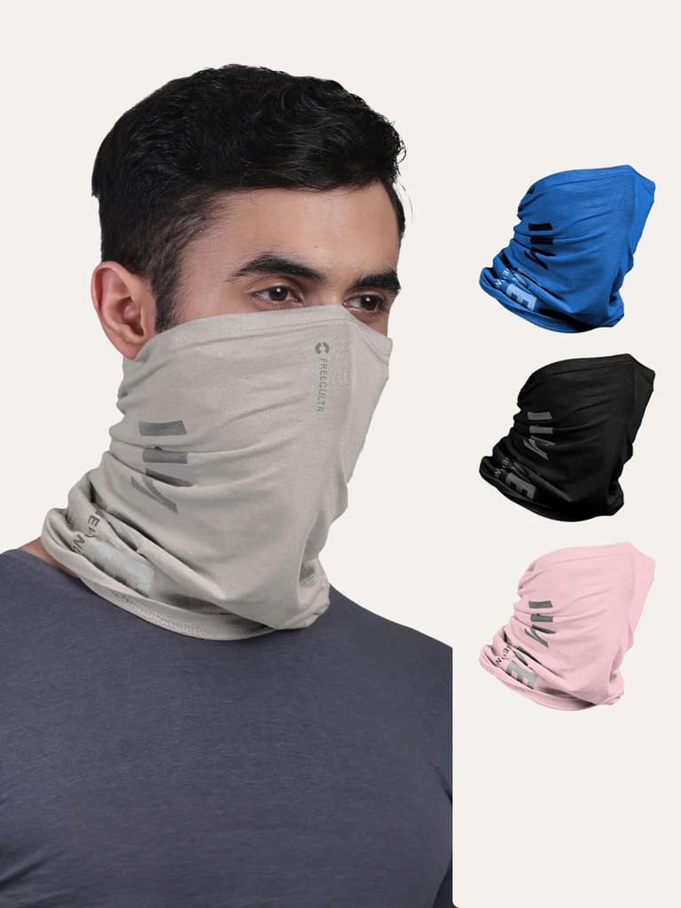 Unisex Organic Bandana Masks - Printed (Pack of 4) — photo 8
