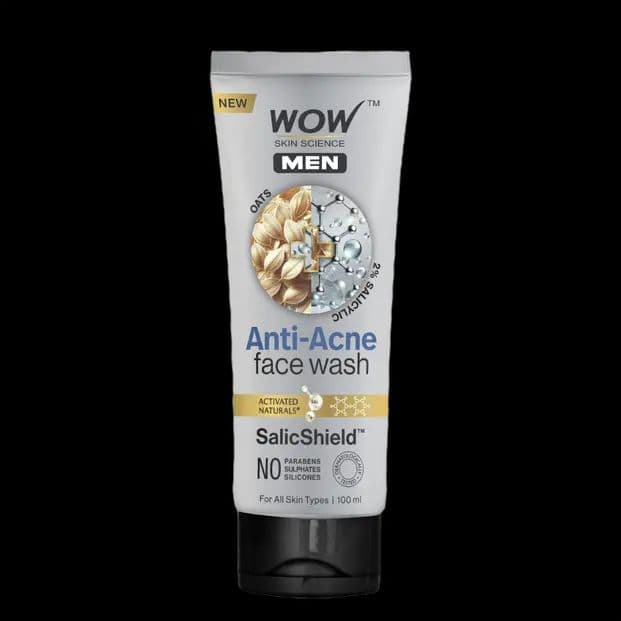 Oat Extract Salicylic Acid Anti Acne Face Wash Clearer Skin Daily