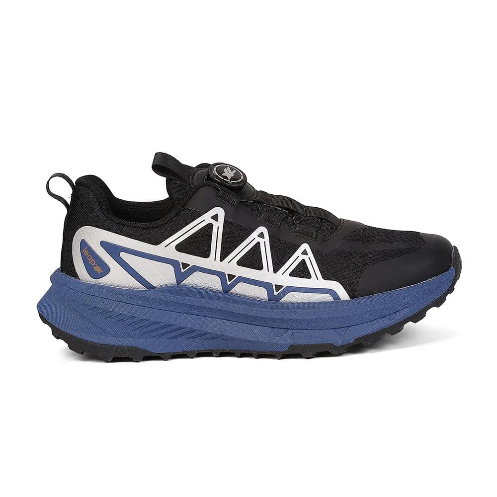 Leap7X ZQ-WFMN-44 Men's Black Slip-On Sports Shoes - TWIST & GO with Ortholite Insole — photo 2