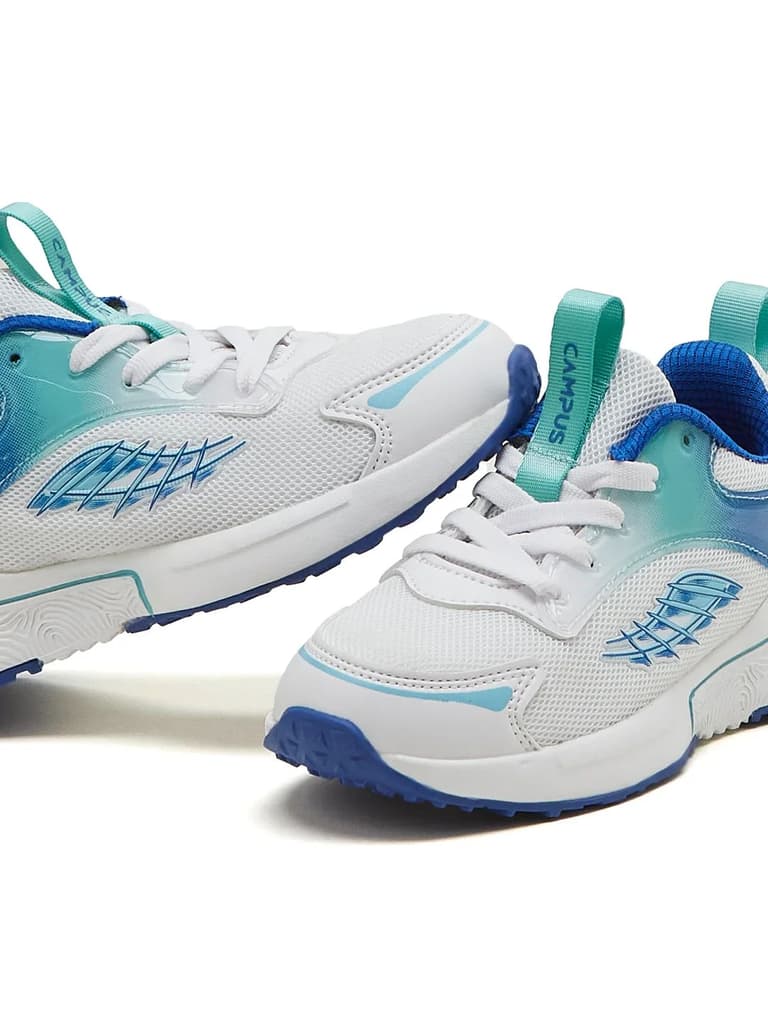 VIRTU KIDS White Kids Running Shoes — photo 7