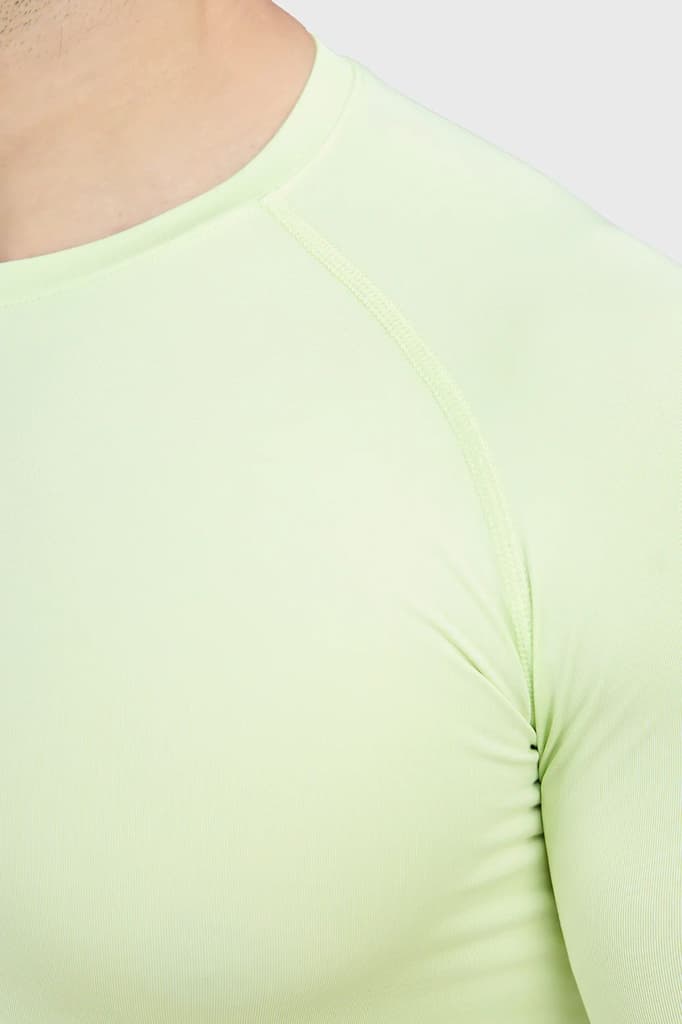 Legacy Crew Neck T-shirt Lime — photo 5